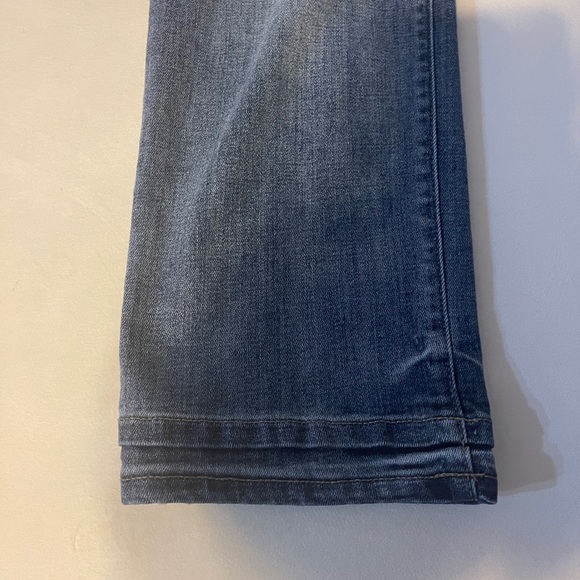 Ladies LOGO crop jeans size 6 - Picture 2 of 8